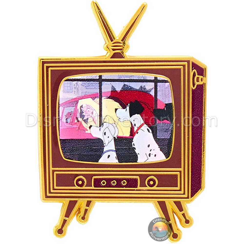 Disney 101 Dalmatians TV Scenes Blind Box Pin Set - Cruella Searches for Puppies - BoxLunch Exclusive - Pin 51151