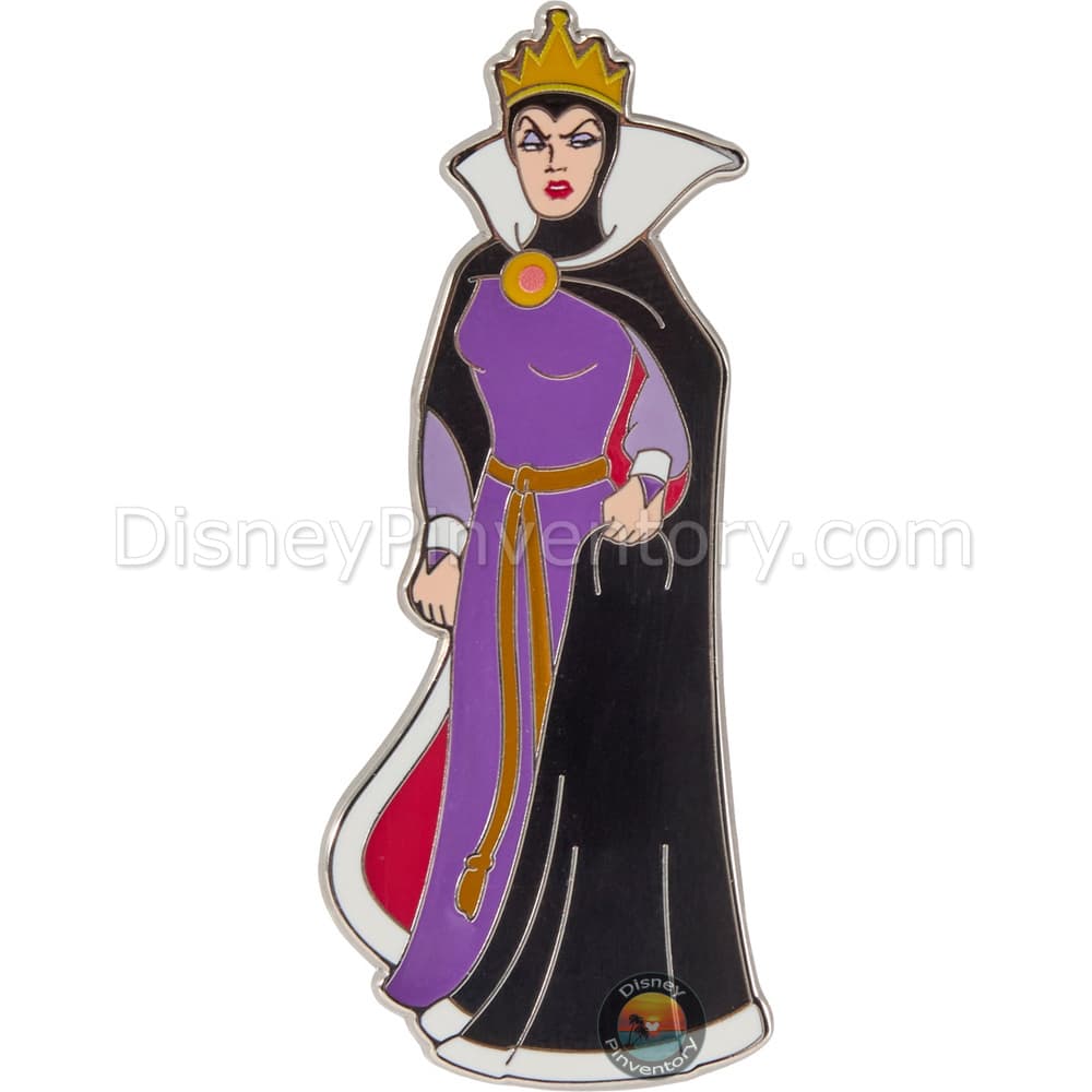 Evil Queen and Magic Mirror Build-a-Pin Set - Evil Queen Pin Only - Snow White and the Seven Dwarfs - Pin 51157