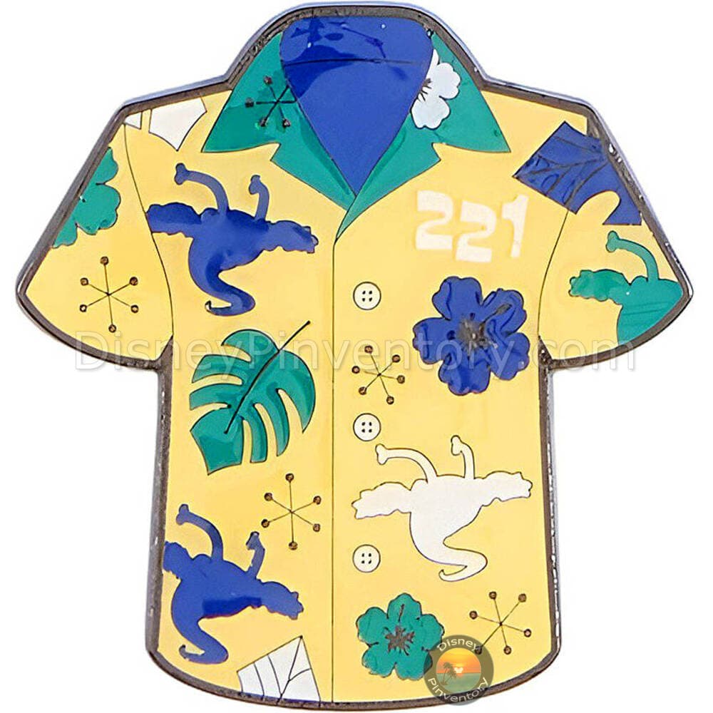 Loungefly Disney Lilo & Stitch Aloha Shirt Blind Box Pin Set - Experiment 221 (Sparky) - Pin 51229
