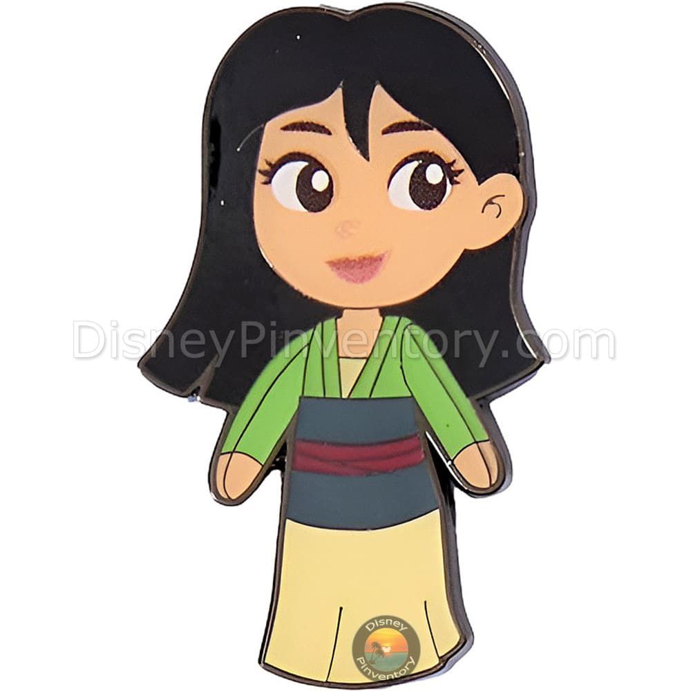 Loungefly Disney Princess Doll Blind Box Pin Set - Mulan - Pin 51255