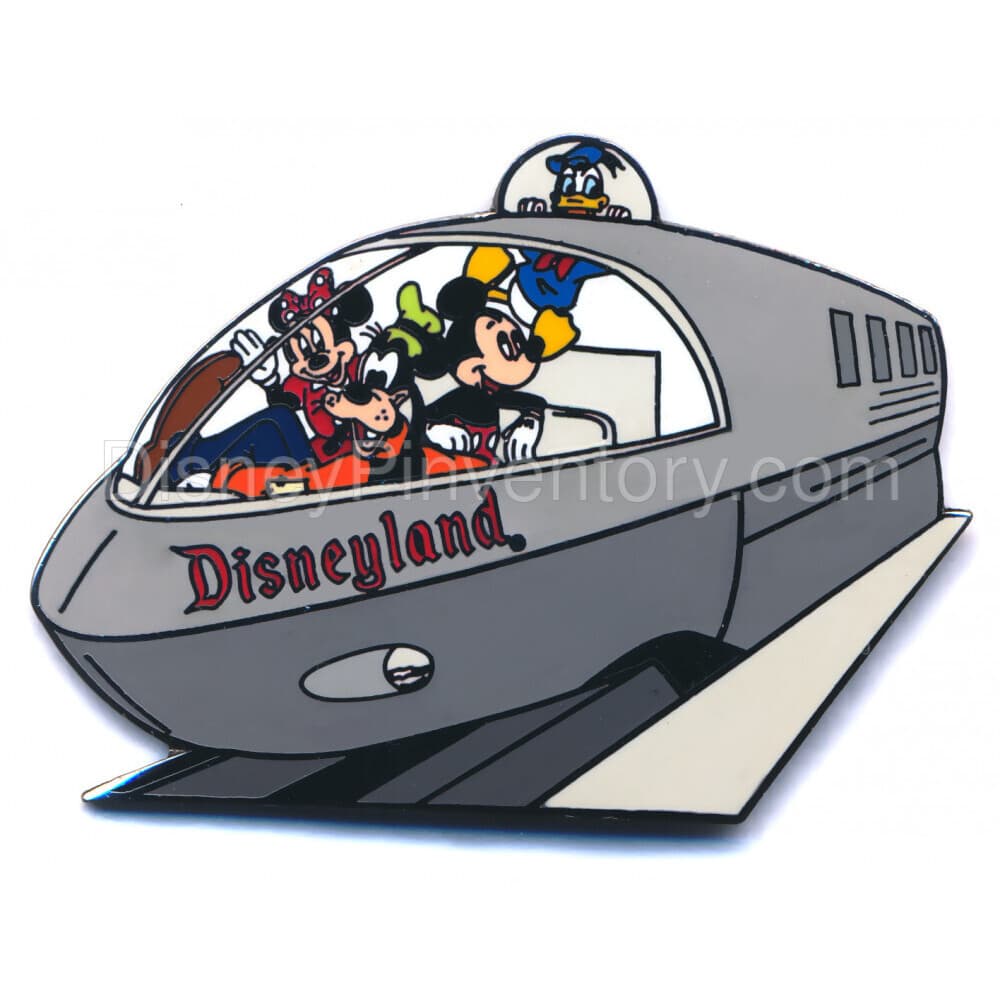Disneyland - FAB 4 in Mark II Monorail - Pin 669