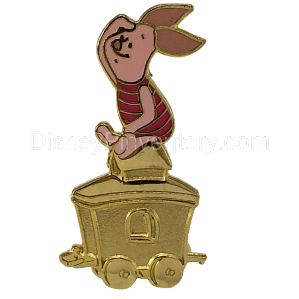 Cast Lanyard Series - Pooh's Golden Train (Piglet) - Pin 800