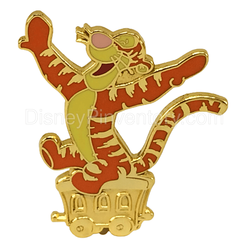 Cast Lanyard Series - Pooh's Golden Train (Tigger) - Pin 809