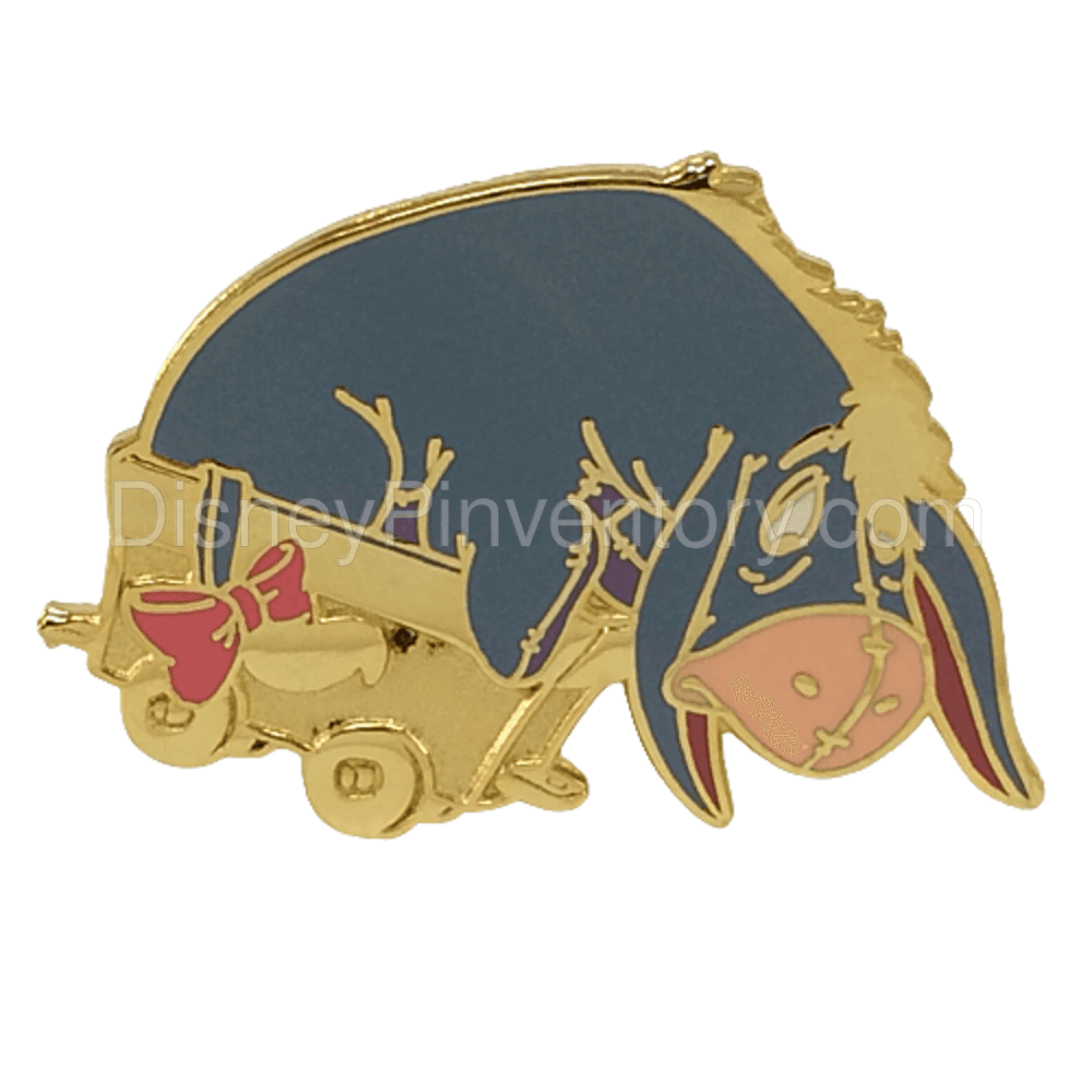 Cast Lanyard Series - Pooh's Golden Train (Eeyore) - Pin 860