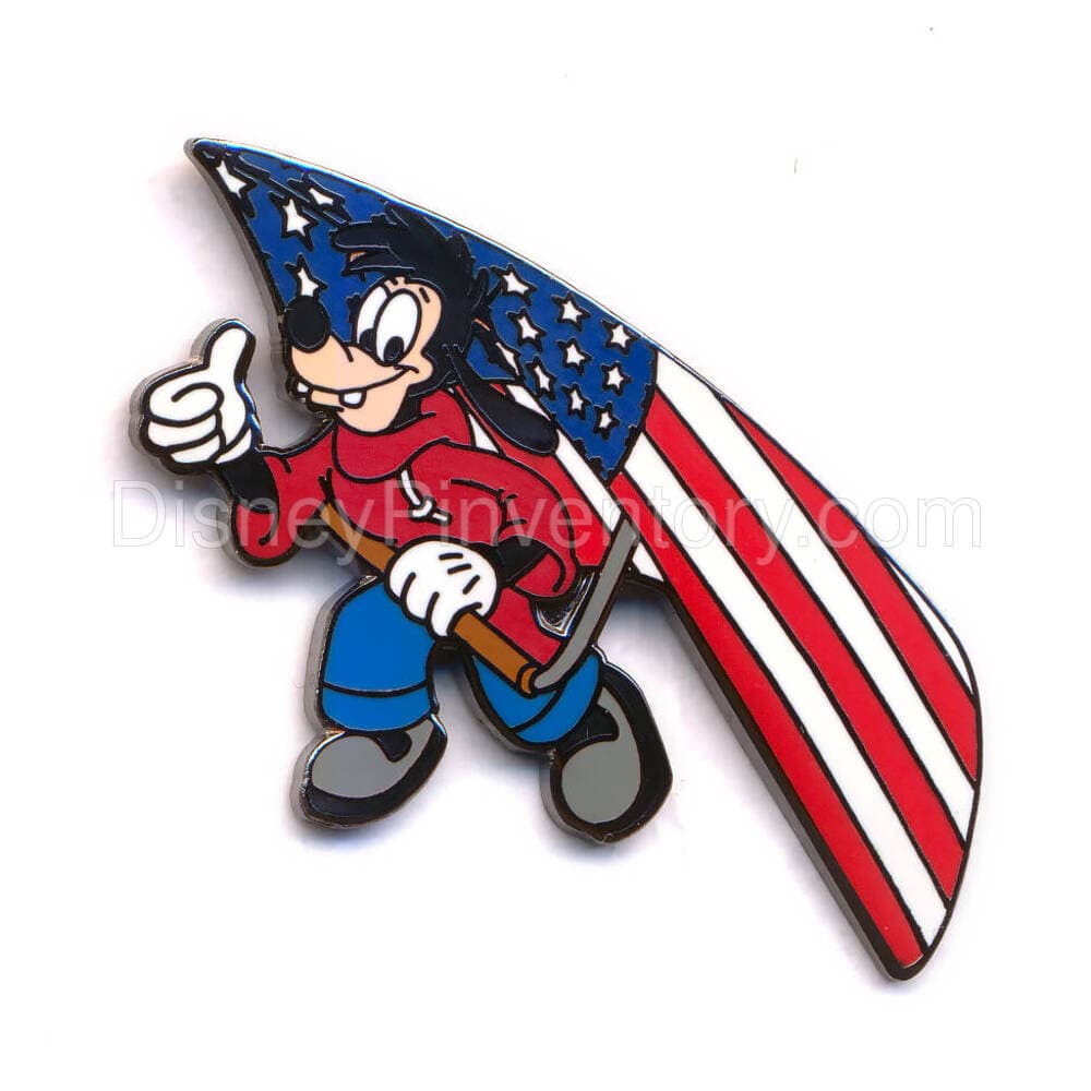 Mickey's Star Spangled Pin Event - Pin Pursuit Map - Goofy's Son, Max Pin - Pin 872